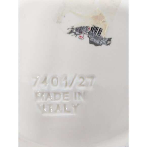 Vintage La Ceramica Italy Red Bell Pepper Round Serving Platter Hand Painted - Picture 4 of 5